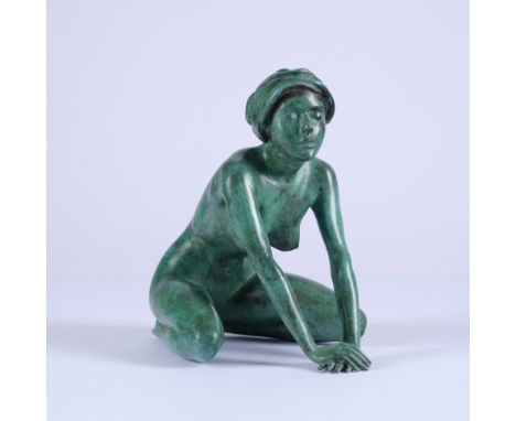 Breker, Arno (Elberfeld 1900 - 1991 Düsseldorf, Studium an der Kunstgewerbeschule Elberfeld, Bildhauer und Grafiker),"Erwartu