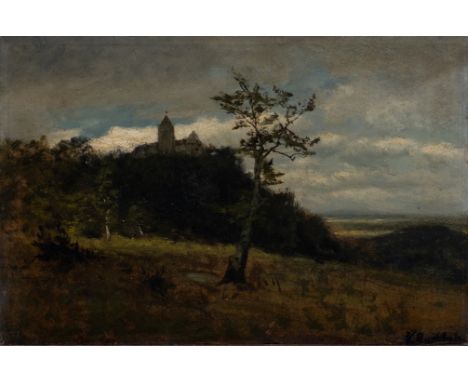 Buchholz, Karl (1849 Schlossvippach - 1889 Oberweimar, deutscher Landschaftsmaler, Studium an der Großherzoglich-Sächsische K