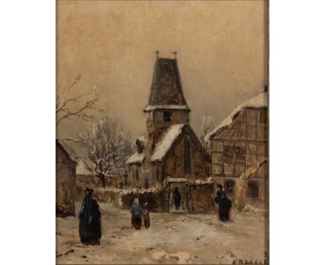 Buchholz, Karl (1849 Schlossvippach - 1889 Oberweimar, deutscher Landschaftsmaler, Studium an der Großherzoglich-Sächsische K