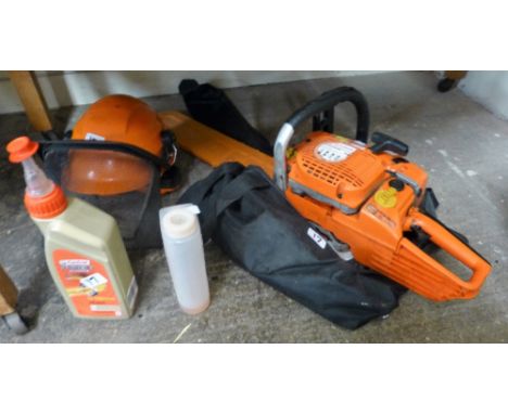 A Parker petrol driven chainsaw Model No.PCS/5800
