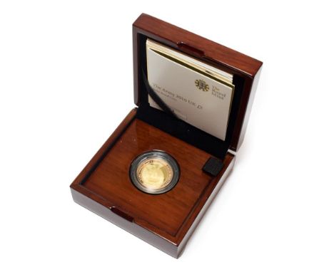 Gold Proof £2 2016 'First World War - The Army,' edge inscription: 'FOR KING AND COUNTRY,' weight 15.97g, inner alloy .916 ye