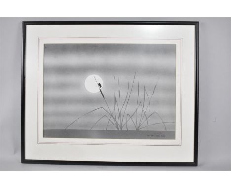 A Framed David A Johnson Print, Still Waters, 42x30cm 