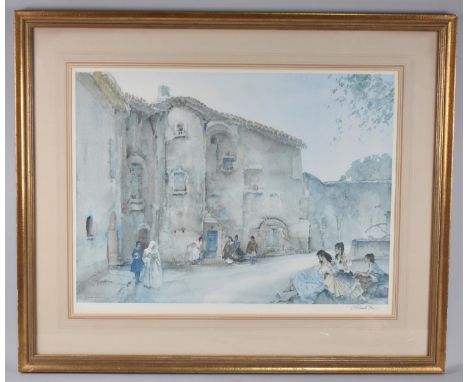A Framed Artist Proof Russell Flint Print, Signed by Artist, 59x45cm 