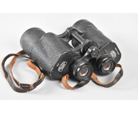 A Pair of Vintage Carl Zeiss Jena Jenoptem 10x50 Binoculars 