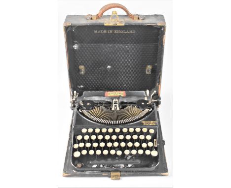 A Vintage Remington Portable Typewriter 