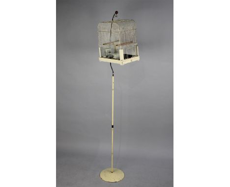 A Vintage Birdcage on Stand 