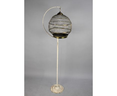 A Vintage Birdcage on Stand 