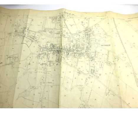 Large Scale ( 1/2500 ) Ordnance Survey Sheet Maps Featuring locations like Corby, Oundle, Lutton, Ringstead, Geddington & Che