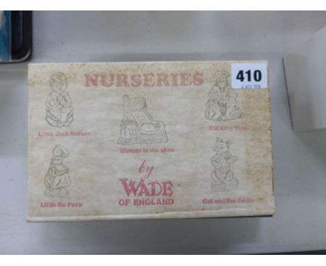Two Wade whimsey sets comprising 'Flying Birds' and 'Nurseries', both boxed