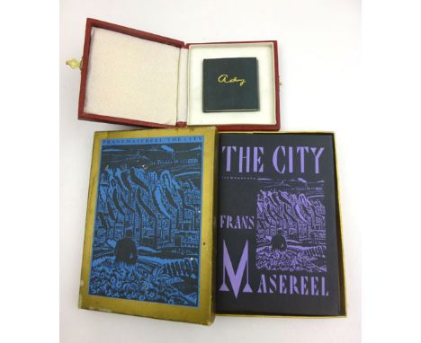 Frans Masereel : The City, 1988. Small 8vo Hb+Dj. Redstone Press,(London):, 1988. First English Edition. First published in M