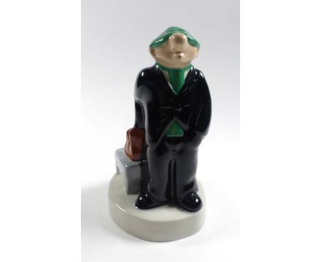 A group of Wade Andy Capp collectable's consisting;a money box,a toast rack,a teapot and two figures (5)