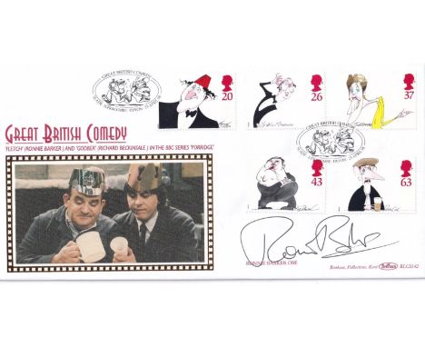 Ronnie Barker Signed British Comedy First Day Cover Benham Official 1996 FDC. Good condition. All autographs come with a Cert