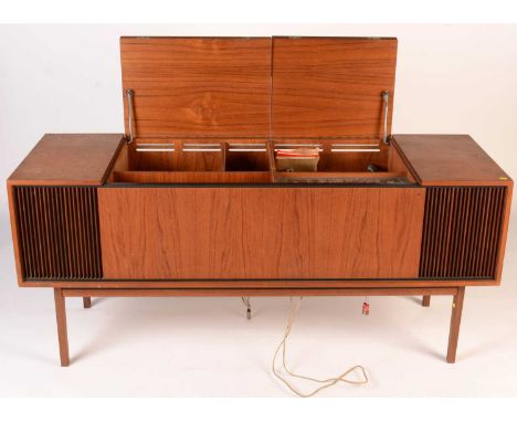 A Bang &amp; Olufsen Beomaster 900 music centre, in vintage Danish teak cabinet, with turntable, tuner amplifier, record comp