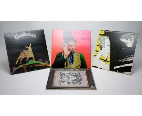 Seven Captain Beefheart LPs: Trout Mask Replica; Lick My Decals off, Baby; Doc at the Radar Station; Blue Jeans and Moonbeams