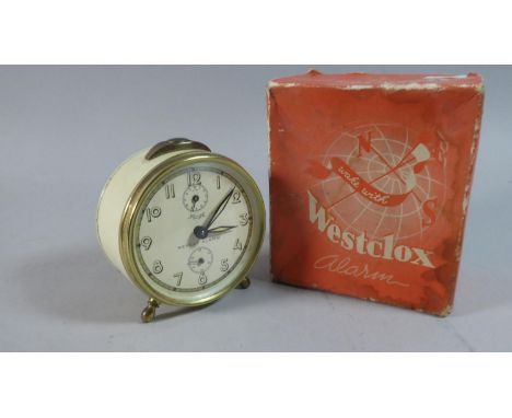 A Vintage Westclox Alarm Clock with Original Box 