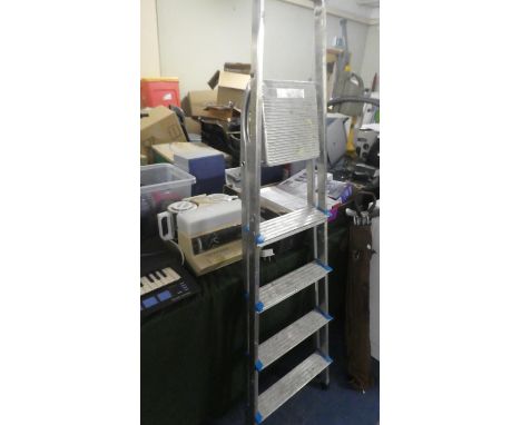 An Aluminum Step Ladder by Belday 
