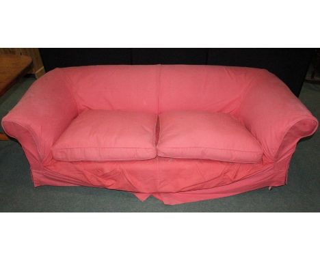 Chesterfield Sofa, with scroll arms