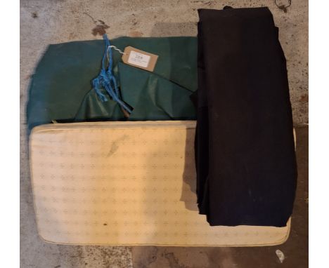 Carriage cover, cushion and shaft covers