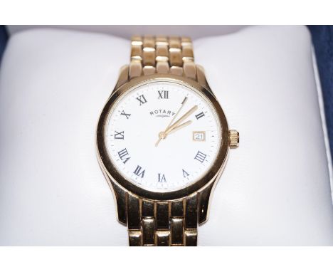Rotary gents wristwatch with box 