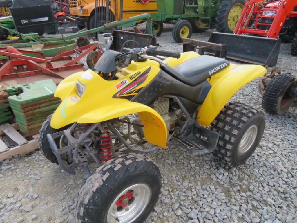 02 Honda Trx 250 Ex 4 Wheeler New Battery