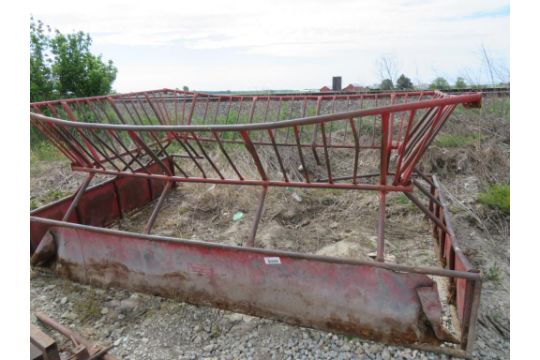 Large Square Bale Hay Feeder