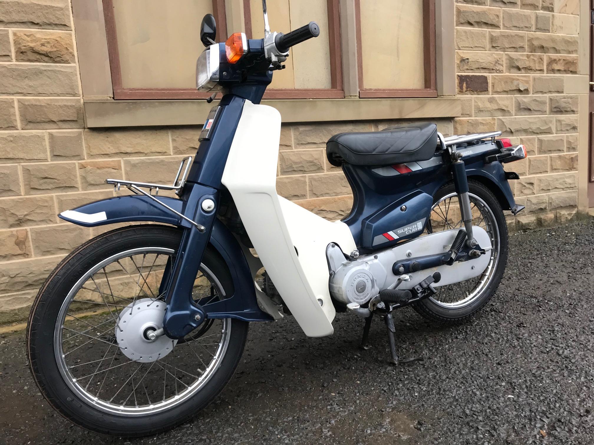 1986 JDM Honda Super Cub C90 With Electric Start 1986 Honda C90 HA02 ...