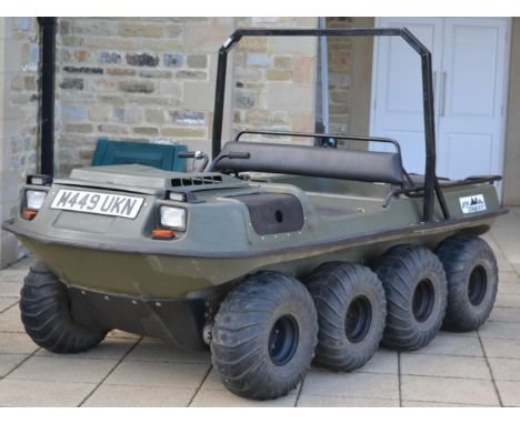 1995 Argocat Registration number: M449 UKN Date of first Registration: 01 01 1995 VIN Number: CB11832 Engine Number: FB620D04