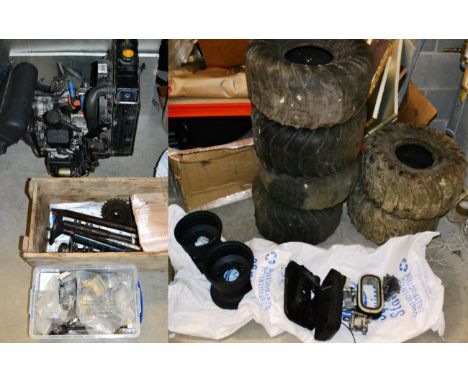 Quantity of Argocat Spares, including engine, according to the vendor it has covered approximately 1500 hours and is said to 