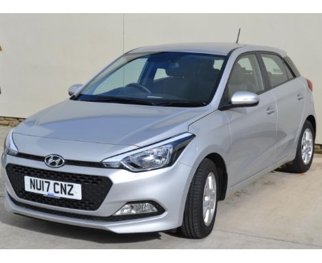 Hyundai i20 SE MPI Auto 1.4 Registration number: NU17 CNZ Date of first registration: 20 04 2017 VIN Number: NLHB351CMJZ30173