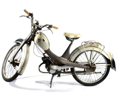 NSU Quickly  Engine: 49cc  Year: 1960  Engine number: 1052254  Frame number: 1681015 MOT Expiry: N/ANSU built its first power