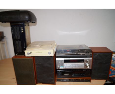 Technics Pioneer Yamaha A&amp;R Envivo ADC Kenwood Stacking System and Speakers