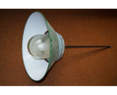 Industrial Victor Lamp. (Diameter of Shade 57cm)
