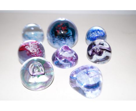 8 Caithness Paperweights