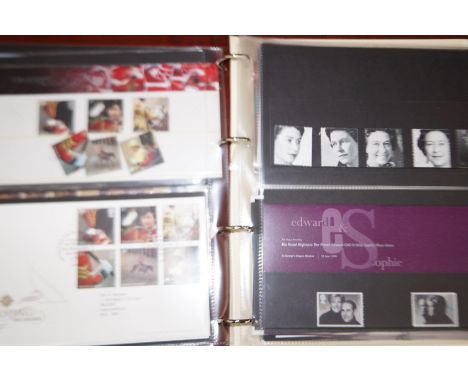 Album of First Day Covers and Mint Stamps