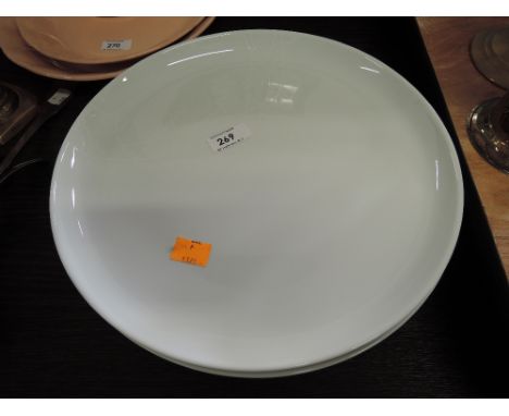 A selection of Jamie Oliver ' Big Fella ' plates by Royal Worcester