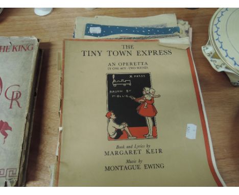 A selection of vintage sheet music