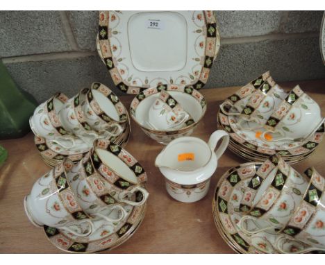 A Salt & Nixon Harrow part tea service, approx 40 pieces