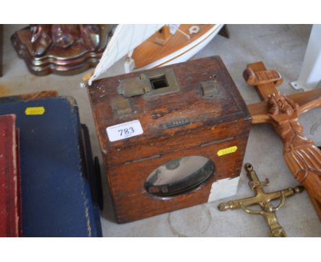 A pigeon racing clock