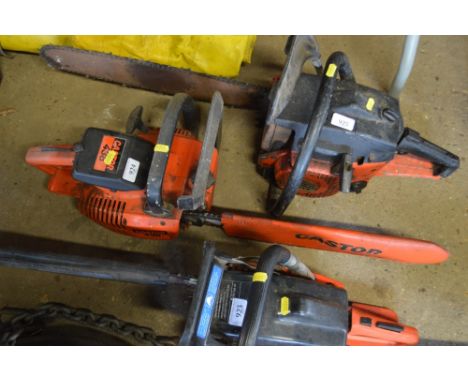 A Castor petrol chainsaw