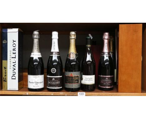 Six Bottles of Champagne Including, Nicolas Feuillatte, various red and white wines including Chateau la Pointe, 1979 Pomerol