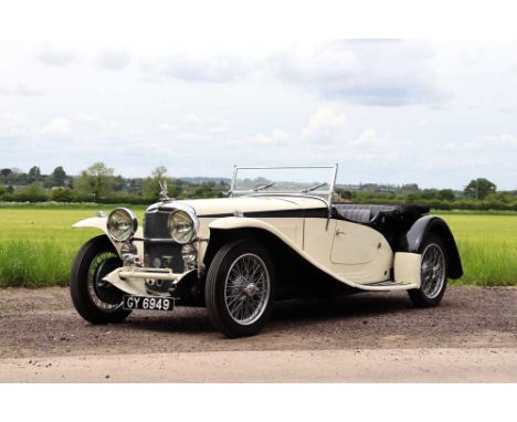 Registration No: GY 6949 Chassis No: 9874 MOT: ExemptFor many the ultimate pre-WW2 Alvis, a Vanden Plas bodied Speed 20 SAVin