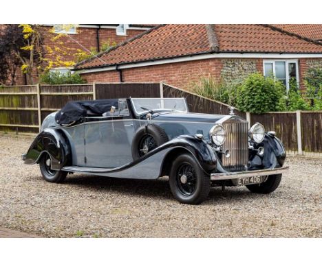 Registration No: EYH 406  Chassis No: 3CM167  MOT: ExemptFull restoration in Drophead Coupé guise by Vintage car specialist D