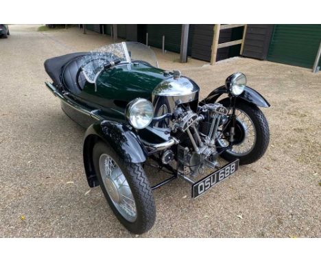 Registration No: OSU 688 Chassis No: D927 MOT: ExemptMatchless-engined V-twin MorganPurchased for display by the National Mot