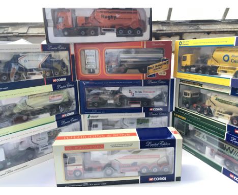 A Collection of Corgi Limited Edition collectibles Lorry’s.scale 1:50