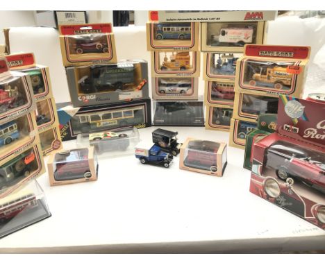 A Box Containing a Collection of LLedo Days Gone. Plus Corgi and Solido.