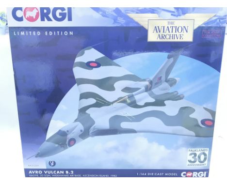 A Boxed Corgi Avro Vulcan B.2 #AA31209. Scale 1:144.