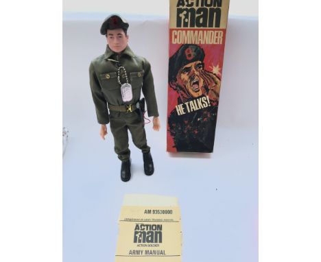 A Boxed 1967 Palitoy Talking Action Man Commander. Fully Working.