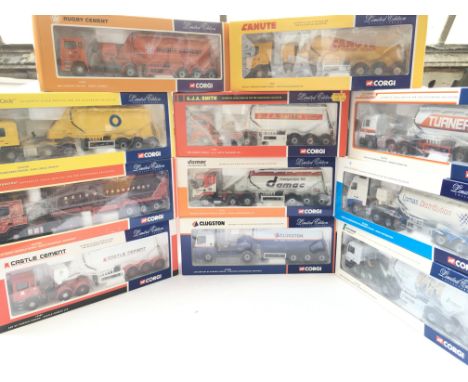 A Collection of Corgi Limited Edition collectibles Lorry’s.scale 1:50