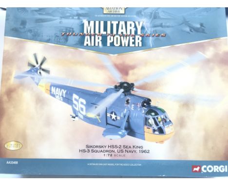 A Boxed Corgi Sikorsky Hss-2 Sea King #AA33408.