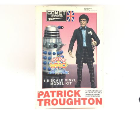 A Boxed Comet Miniatures 1:8 Scale Vinyl Model kit of Patrick Thoughton.